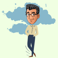 English Idioms - a head in the clouds